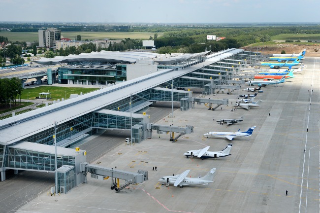 Ukraine Boryspil airport new terminal