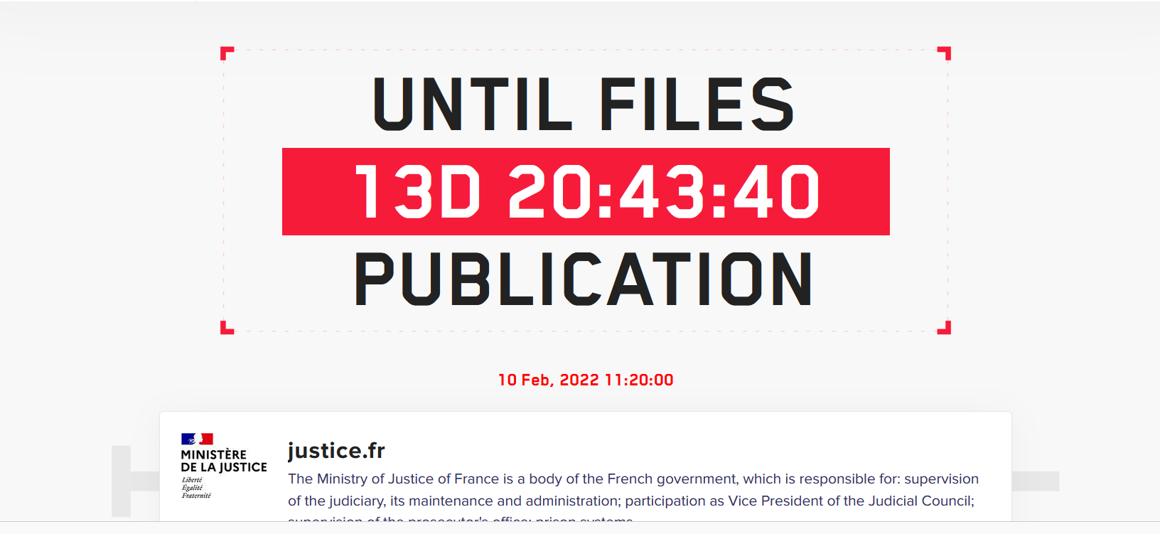 Lockbit ransomware gang claims to have hacked Ministry of Justice of France