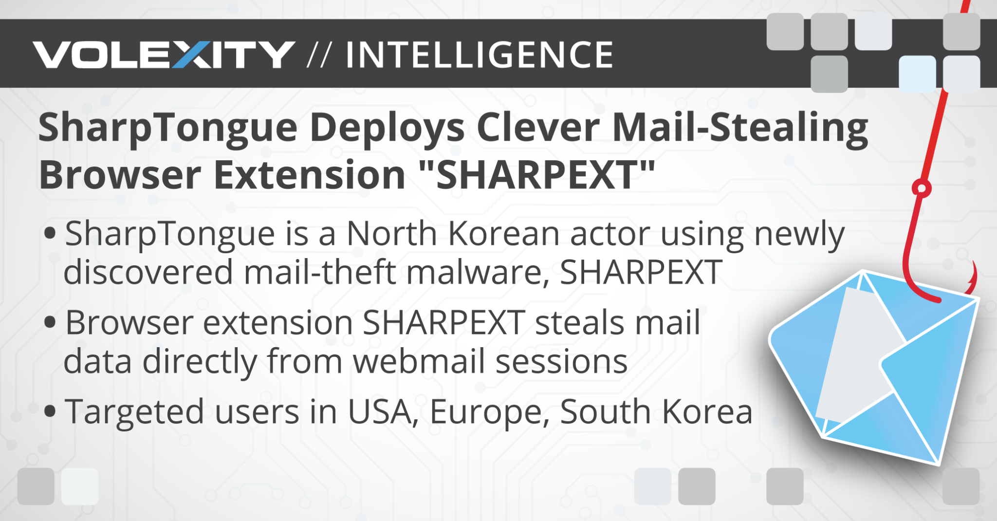 North Korea-linked SharpTongue spies on email accounts with a malicious browser extension