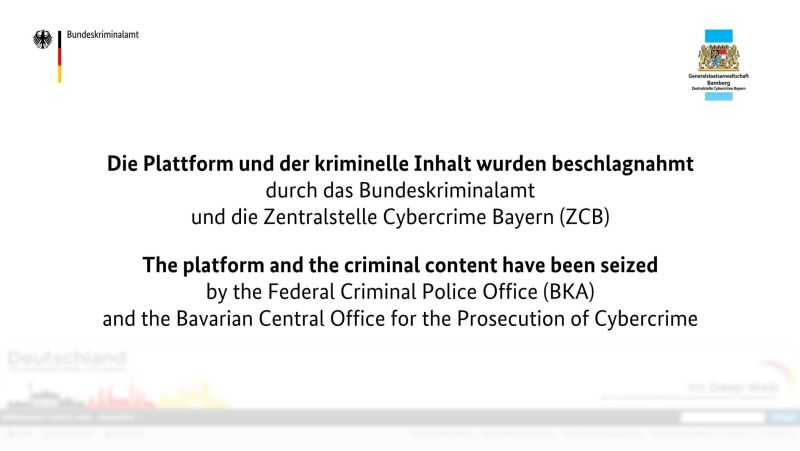 German BKA arrested the alleged operator of Deutschland im Deep Web darknet market