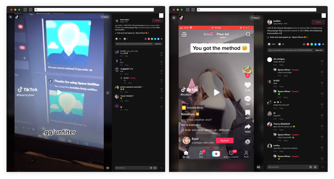 Attackers abused the popular TikTok Invisible Challenge to spread info-stealer